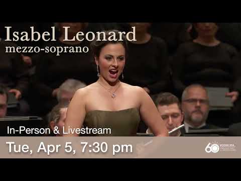 Isabel Leonard, mezzo-soprano, Jorgensen Center for the Performing Arts