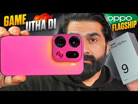 OPPO Find X9 Pro Unboxing & Review in Pakistan 🔥 200MP🔭 INSANE Camera,ColorOS16,D9500,7500mAh & More