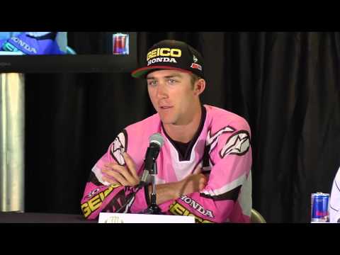 2013 Monster Energy Cup - Eli Tomac at the Press Conference