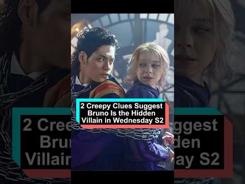No wonder Enid suddenly fell for Bruno. Two clues suggest he might actually be the hidden villain in