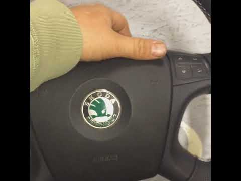 Как снять подушку безопасности Skoda Octavia 2 Roomster