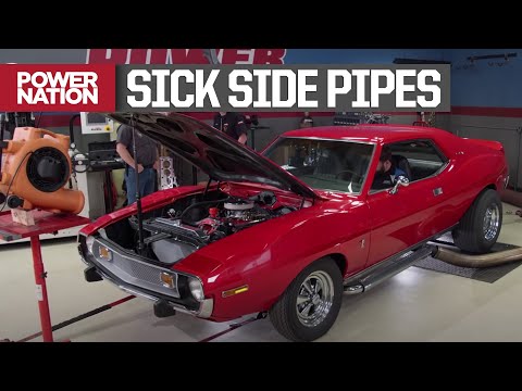Turn The Volume Up For The AMC Javelin's New Set Of Side Pipes - Detroit Muscle S8, E13