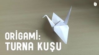 Kolayca origami yapmayı öğrenin: Turnu