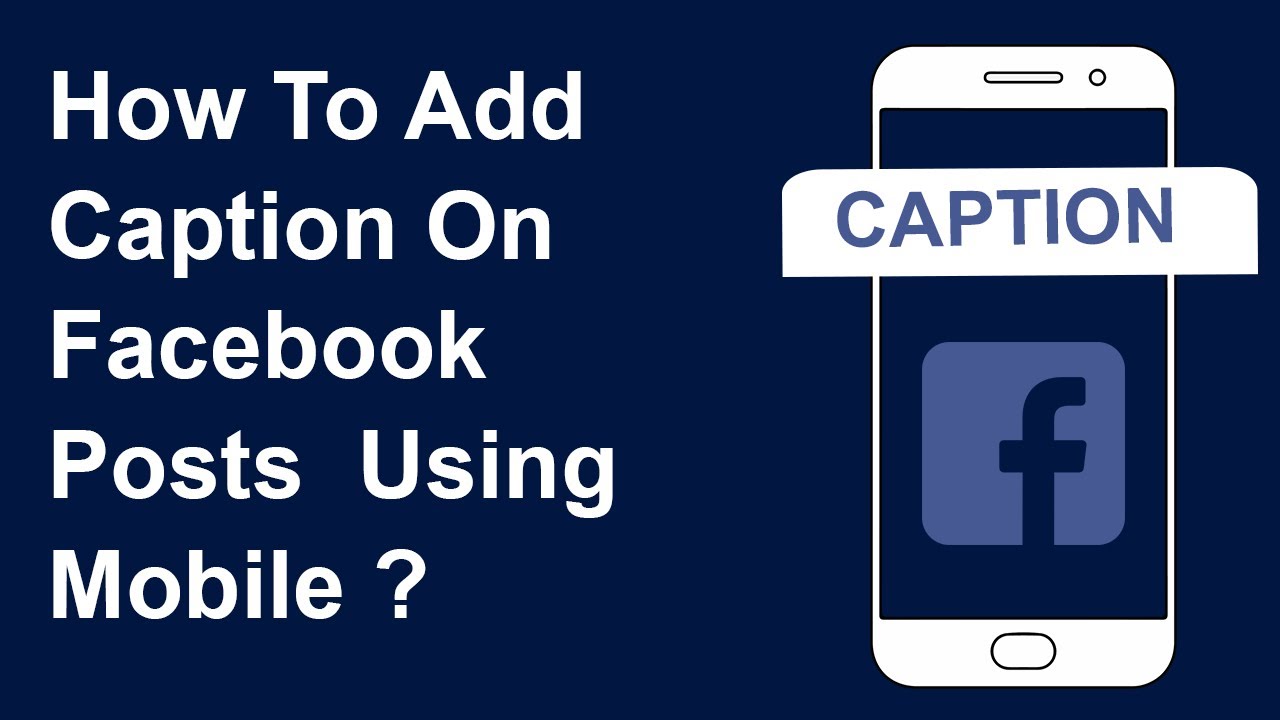 How To Add Caption On Facebook Posts Using Mobile | Trendz Plus