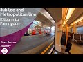 London Underground First Person Journey Kilburn To Farringdon