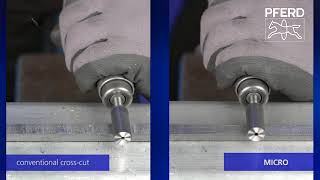 PFERD TOOLS karbidové frézy 1502 MICRO