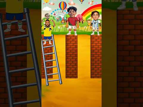 مين سرق السلم؟! 🪜 نيمار ولا ميسي؟ 😂