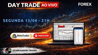 🟢 DAY TRADE AO VIVO 13/04/2026 [ FOREX ] 🟢