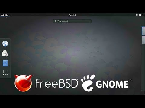 How to install GUI in FreeBSD - Desktop Environment Gnome