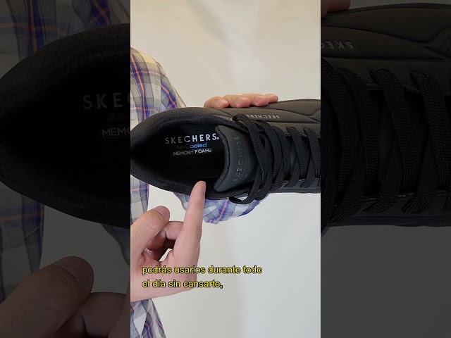 Vídeo relacionado con Skechers Zapatillas Deportivas para Hombre con Manos Libres, Bobs Squad Chaos-Daily Hype, Negro/Negro, 6.5 Wide