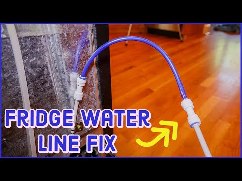 How to Fix ANY Fridge Water Line