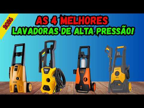 As 4 Melhores Lavadoras De Alta Pressão Do Mercado! Lavadora De Alta Pressão Ideal Em 2026