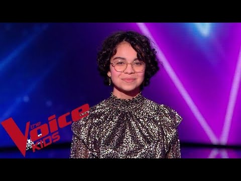 Zazie - J'envoie valser - Sanaa | The Voice Kids 2022 | Demi-finale