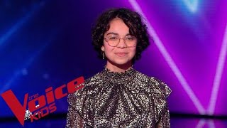 Zazie - J&#39;envoie valser - Sanaa | The Voice Kids 2022 | Demi-finale