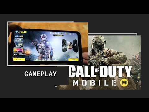 MY FIRST GAME in Call of Duty Mobile on Realme 3 pro