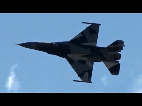 2021 Arctic Lightning Airshow - PACAF F-16C Fighting Falcon Demonstration