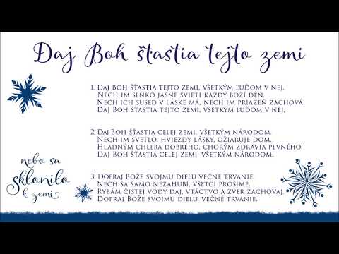 Daj Boh šťastia tejto zemi