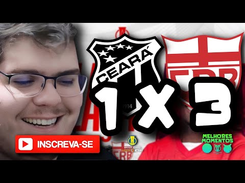 CASIMIRO REAGE: CEARA 1 X 3 CRB PELA 12º RODADA DA SERIE B