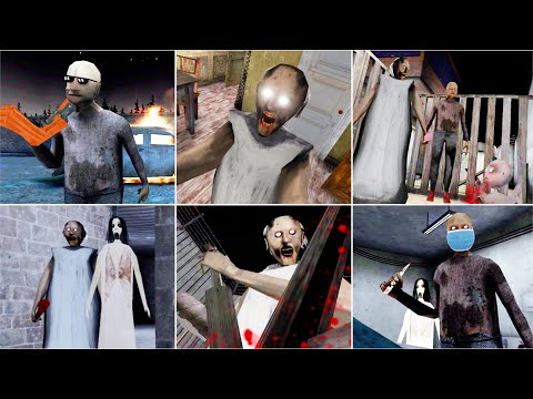 Granny 1 2 3 4 5 Game Over Scenes