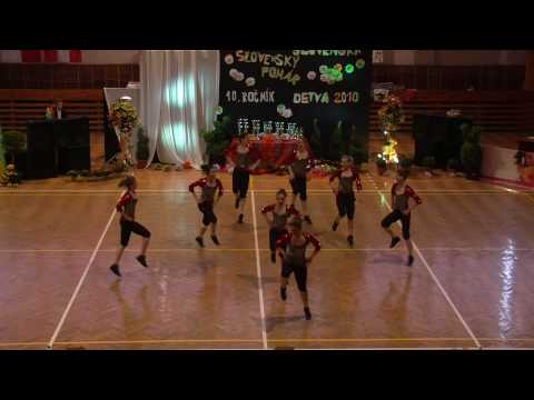 Hydrorock Girls Formation Detva 2010 1st place