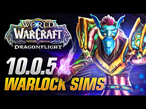 10.0.5 Updated Warlock Sims for Every Spec! AOE and Single Target