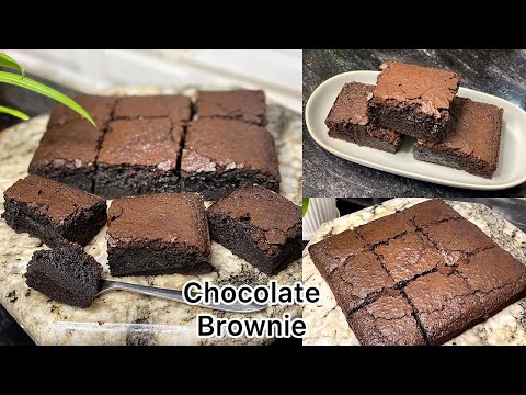 Learn the Perfect Chocolate Brownie Recipe Very Easily || Homemade Chocolate Brownie Recipe