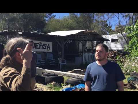 Martin Anda and David Holmgren at Murdoch Uni's Environmental Technology Centre