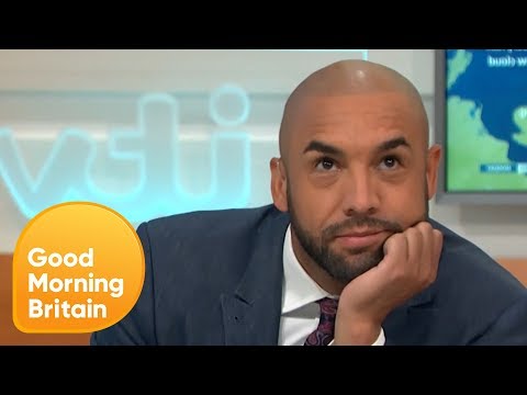 Alex Beresford Storms Off After Being Teased by Piers Morgan | Good Morning Britain