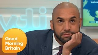 Alex Beresford Storms Off After Being Teased by Piers Morgan | Good Morning Britain