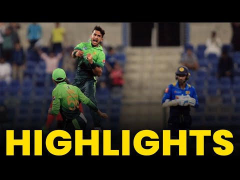 Highlights | Pakistan vs Sri Lanka | T20 | PCB | MA2L