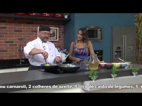 Receitas Bom Sabor 09/12/2013 - Risoto de maçã verde com nozes