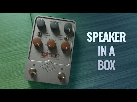 Speaker Stompin! Checking Out The UAD OX Stomp