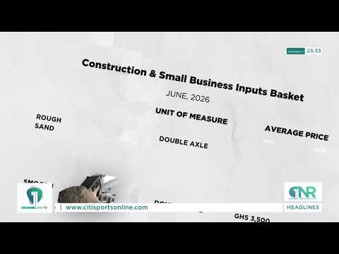 Channel One Market Price Barometer: Construction Costs Show Mixed Trends in June Report