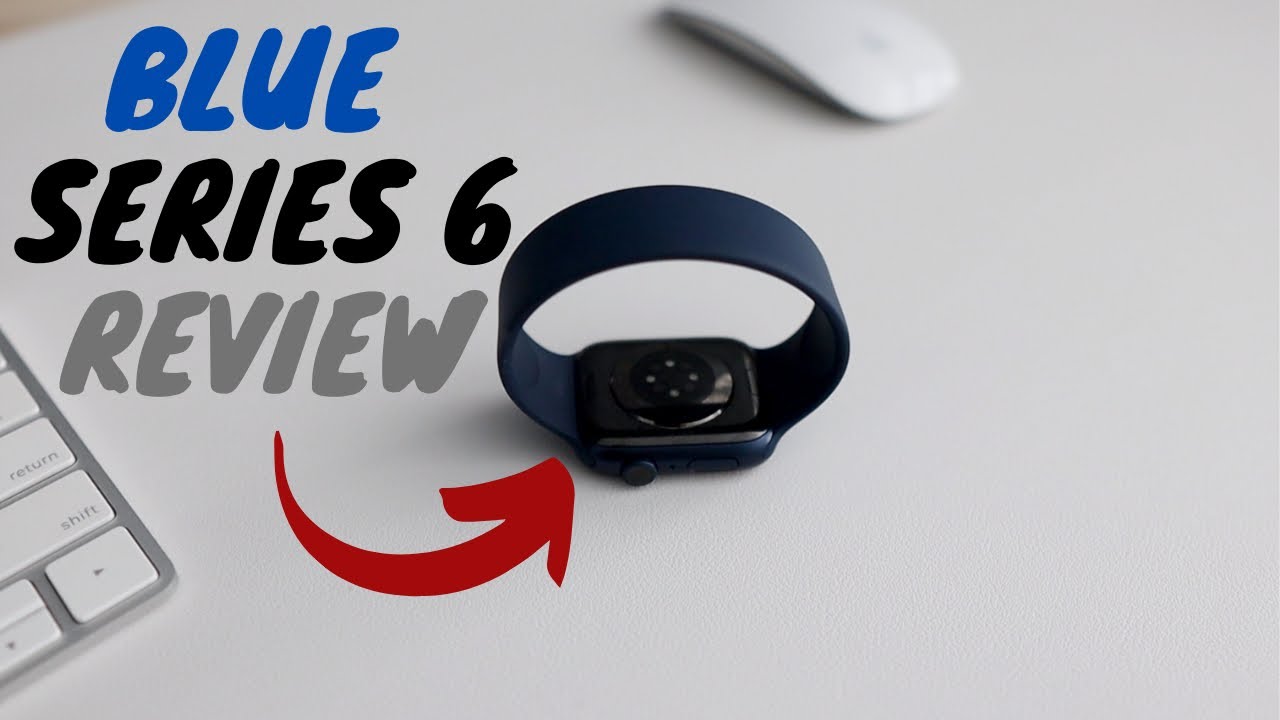 Apple Watch Series 6 Unboxing - (Blue Aluminum Case with Solo Loop) 4K