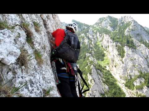 Traseul Muchia Coloanelor din Peretele Orga Mare (Piatra Craiului)