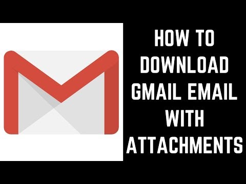 How to Download an Email from Gmail with Attachments