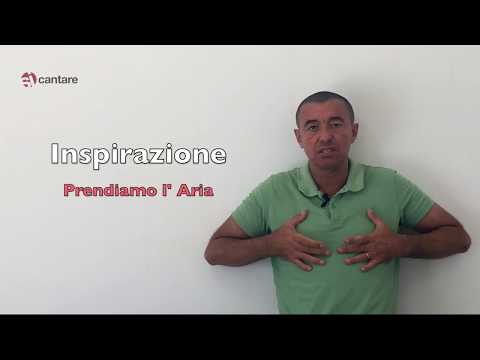 Elementi fondamentali - La Respirazione Diaframmatica - Lezione di Canto#2