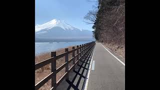 ＃#うちで過ごそう#DJI #Osmomobile3 #iMovie  急きょ、DJIosmomobile3 を持って、山中湖一周してみた。