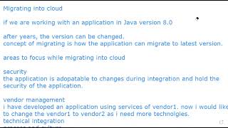 Issues Integration CouldComputing