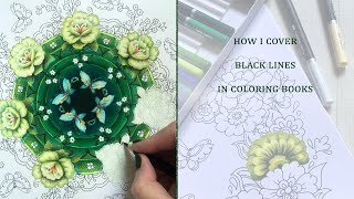 Download lagu How to Cover Black Lines in Coloring Books and Make Bright Color Pop mp3