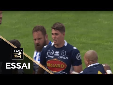 TOP 14 - Essai Antoine MIQUEL (SUA) - Agen - Castres - J25 - Saison 2018/2019