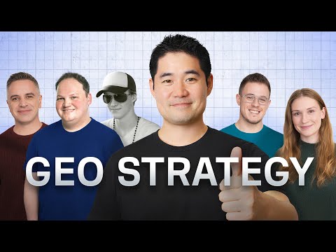 Top SEO Experts Build Me an AI Search Strategy (GEO)