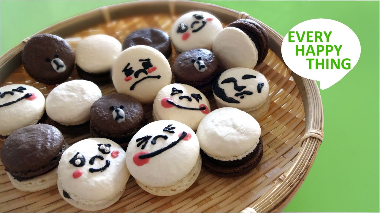 (*´ー`*) [LINE コラボ]LINE Macaroons(Macaron) ★LINEスタンプマカロン