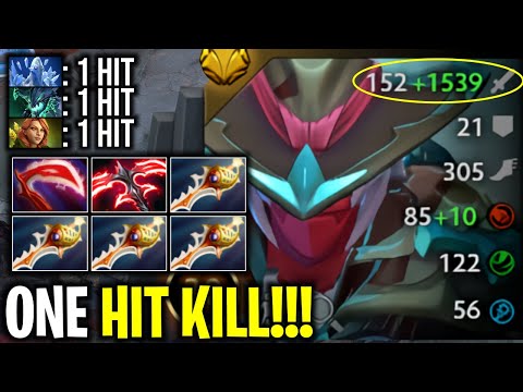 ONE HIT KILL 4x DIVINE RAPIER + STYGIAN DESOLATOR DESTROY ENEMIES LIKE PAPER | DOTA 2
