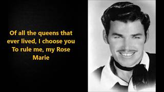 Rose Marie  Slim Whitman with Lyrics