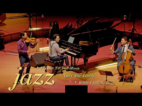 Top 3 "Jazz Song Medley" (Stevie Wonder, Nat King Cole)│Violin+Cello+Piano & Drum+Bass