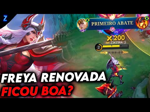 What did Freya look like after the changes?? - Freya Gameplay | Mobile Legends