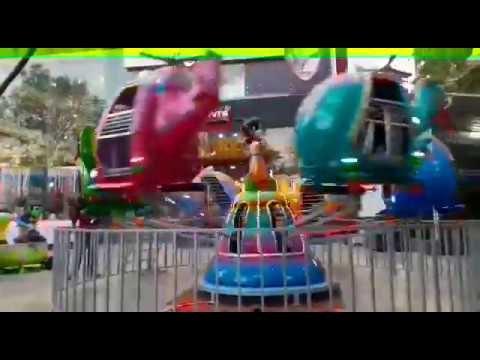 Merry Go Round Helicopter Amusement Ride