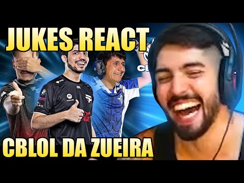 JUKES REACT PAIN vs LEV: A SÉRIE que QUEBROU o LEAGUE OF LEGENDS - CBLOL DA ZUEIRA