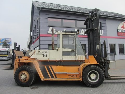 Wózek widłowy Sisu TD1612 1997 BD 4291